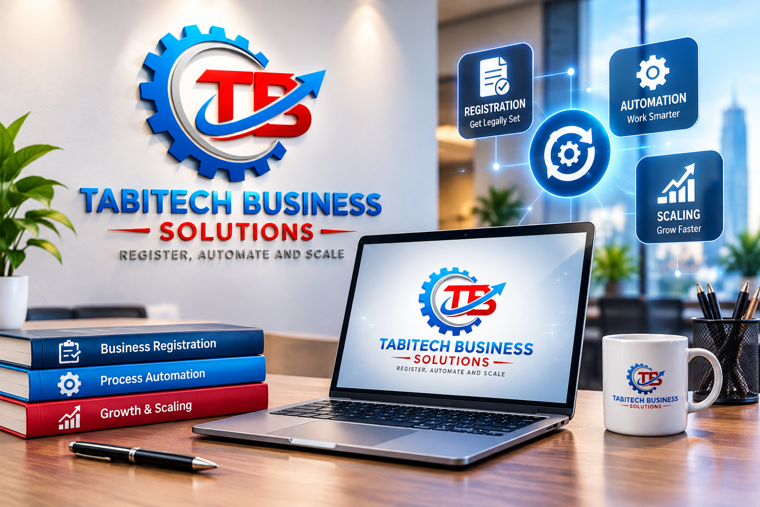 Tabitech Business Solutions: register, automate and scale